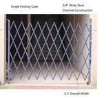 İş Metal Makas Kapısı Demonte için Gri Çelik Katlanır Güvenlik Kapıları Tedarikçi
