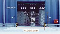 14 Ölçer U Kanal Çelik Akordeon Emniyet Kapısı, Katlanır Metal Güvenlik Kapıları Kapısı Tedarikçi