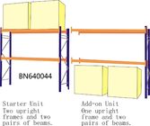 BN640034 Endüstriyel Palet Rafları Ağır Depo Rafları 2 Inç Ayarlanabilir Kiriş Tedarikçi